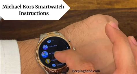 michael kors app|michael kors smart watch instructions.